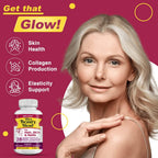 Simply Potent Vitaminas para Piel, Cabello y Uñas - 28 Ingredientes, Biotina 5000mcg, Queratina, MSM, Colágeno, Ácido Hialurónico - 60 Comprimidos