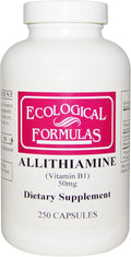 Ecological Formulas Allithiamine Vitamina B1, 50 mg, 250 Cápsulas