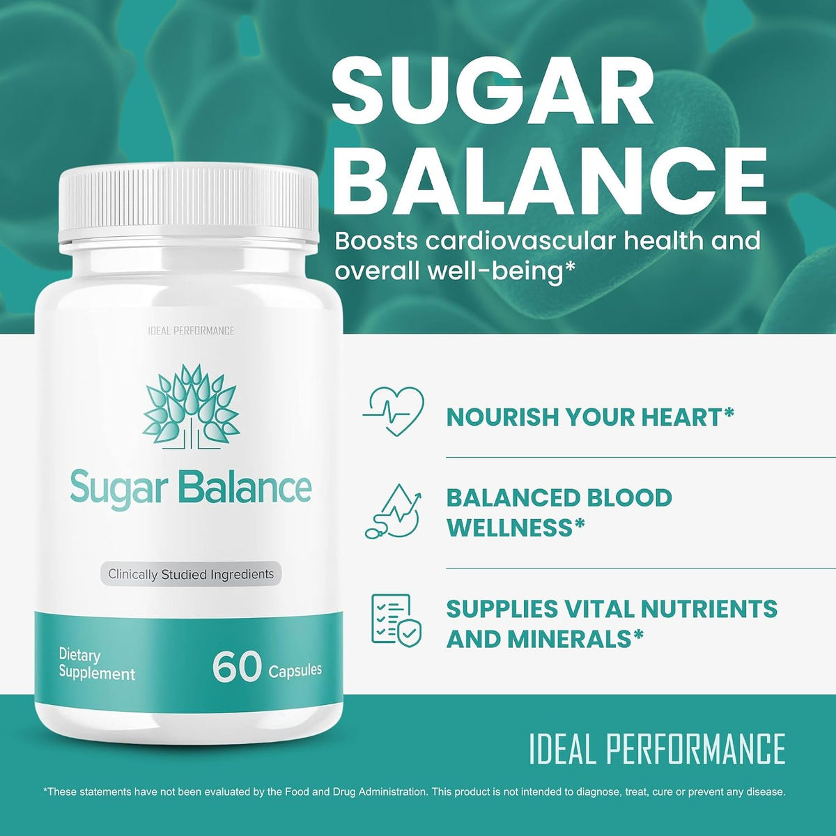 SugarBalance Capsules Supplement Max Advanced Formula (60 Capsules) – Image 2