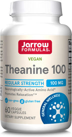 Jarrow Formulas Theanine 100 mg, 60 Cápsulas