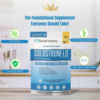 Colostrum-LD con Sistema de Liberación Liposomal - Polvo de Calostro - Sin Gluten, Bajo en Lactosa - 68 Dosis - 340g Vainilla