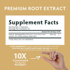 TRIBE ORGANICS Ashwagandha KSM 66 - 90 Cápsulas