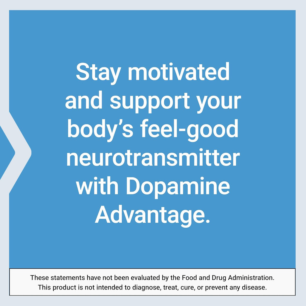 Life Extension Dopamine Advantage - Salud Cognitiva y Motivación - 30 Cápsulas