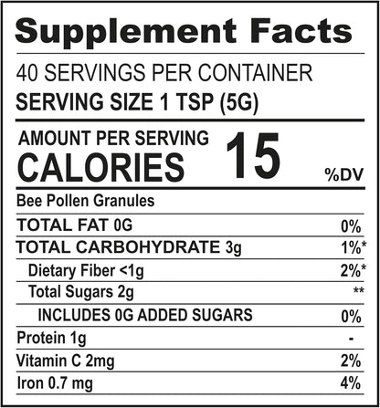 Polen de Abeja Orgánico 200g | Certificado USDA y UE | ottoman organic – Image 7
