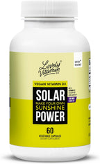 Solar Power Vitamina D3 2000 UI + K2 MK-7 (MenaQ7) – 180 comprimidos