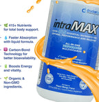 intraMAX Multivitamínico Líquido Orgánico, 32 oz (Peach Mango)