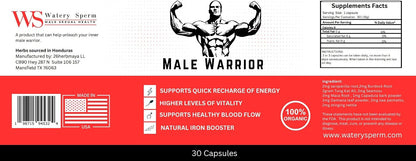 26 Herb Maya Male Warrior - Suplemento Herbal Orgánico