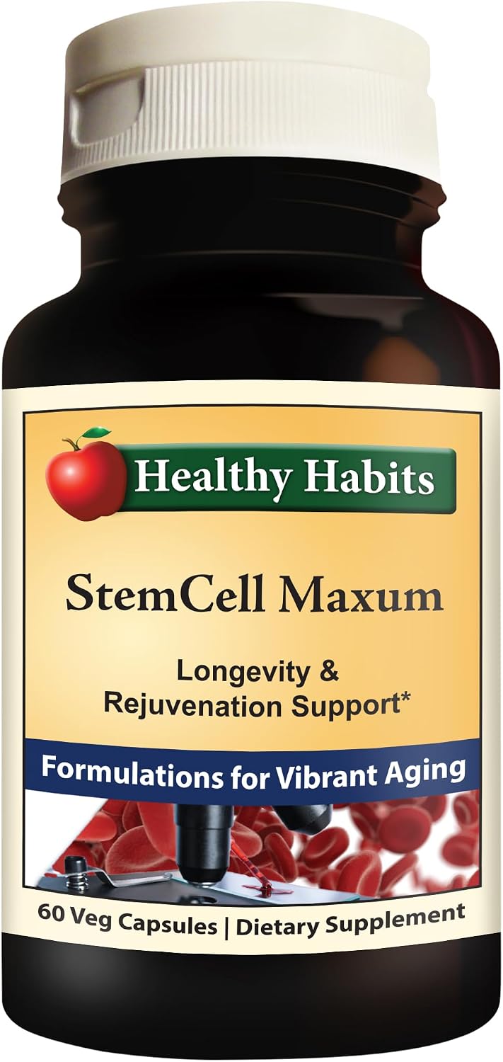 Healthy Habits StemCell Maxum - Suplemento Vegano para el Bienestar Celular