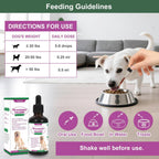 Ourea Gotas Prostáticas para Perros - Suplemento Herbal Líquido