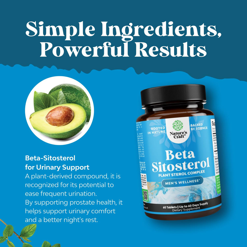 Complex de Esteroles Vegetales con Beta-sitosterol – 500mg – 60 Cápsulas