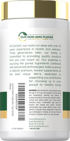 Carlyle Cápsulas de Melisa (Lemon Balm) | 200 Unidades | Extracto Concentrado de Hoja de Melissa | Fórmula No GMO y Sin Gluten
