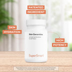 SuperSmart Skin Ceramides - Ceramidas de trigo y zinc | 60 cápsulas