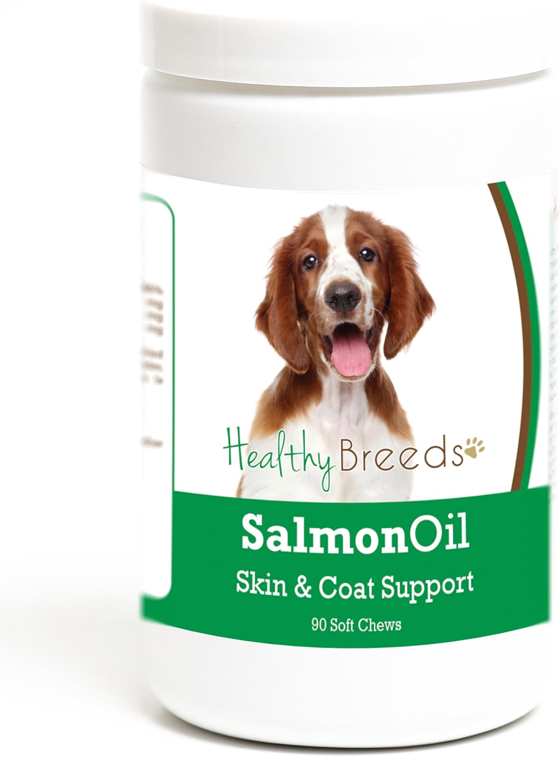 Healthy Breeds Welsh Springer Spaniel Salmon Oil Soft Chews 90 Count – Image 1