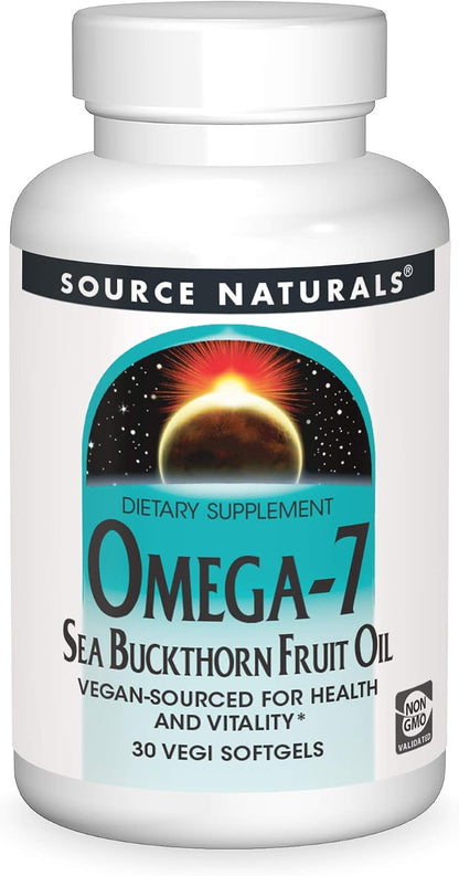 Source Naturals Omega-7 Aceite de Espino – Ingrediente activo: Aceite de fruto de espino amarillo (Hippophae – Image 7
