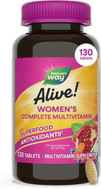 Nature's Way Alive! Multivitamínico Completo para Mujeres, 50 Comprimidos