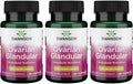 Swanson Ovarian Glandular - Suplemento natural para la salud y equilibrio glandular femenino - (60 cápsulas, 250 mg cada una) (Paquete de 3)
