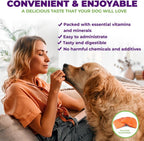 MaternityMax Vitaminas Prenatales para Perros y Gatos - Suplemento Pre y Postnatal con Probióticos, Glucosamina, MSM, CoQ10 y Vitaminas Esenciales - 90 Chews Blandos Sabor Salmón