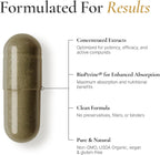 Restore Organic Sea Moss Mineral Complex – Daily Mineral Support with Black Seed Oil, Bladderwrack, Burdock, Ashwagandha, Turmeric, ACV & Shilajit – BioPerine® Enhanced Absorption (60 Capsules)