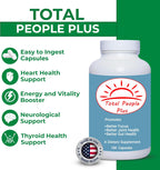 Total People Plus Multivitamin & Minerals for Adults - 180 Cápsulas