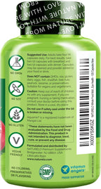 NATURELO Multivitamínico Completo para Hombres 50+ - 120 Cápsulas - Vegano - con Vitaminas, Minerales y Extractos Herbales Orgánicos