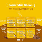 Suplemento de Salud Reproductiva para Perros - Snacks Blandos con L-Carnitina, Zinc, Ginseng y Vitaminas - Apoyo a la Fertilidad y Vitalidad - 120 unidades