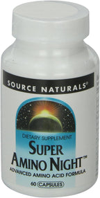 Super Amino Night - Advanced Amino Acid Formula - 60 Capsules