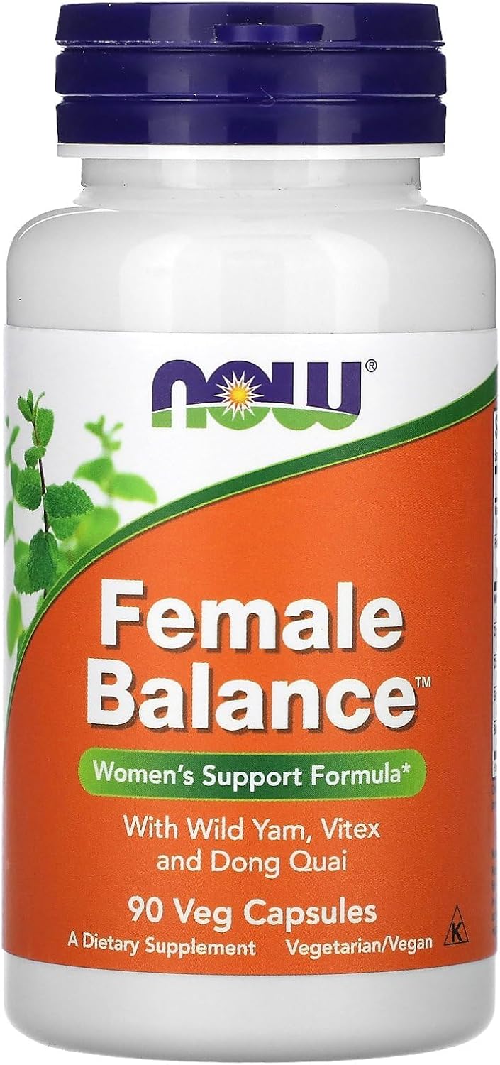 NOW Foods Equilibrio Femenino, 90 Cápsulas Vegetales