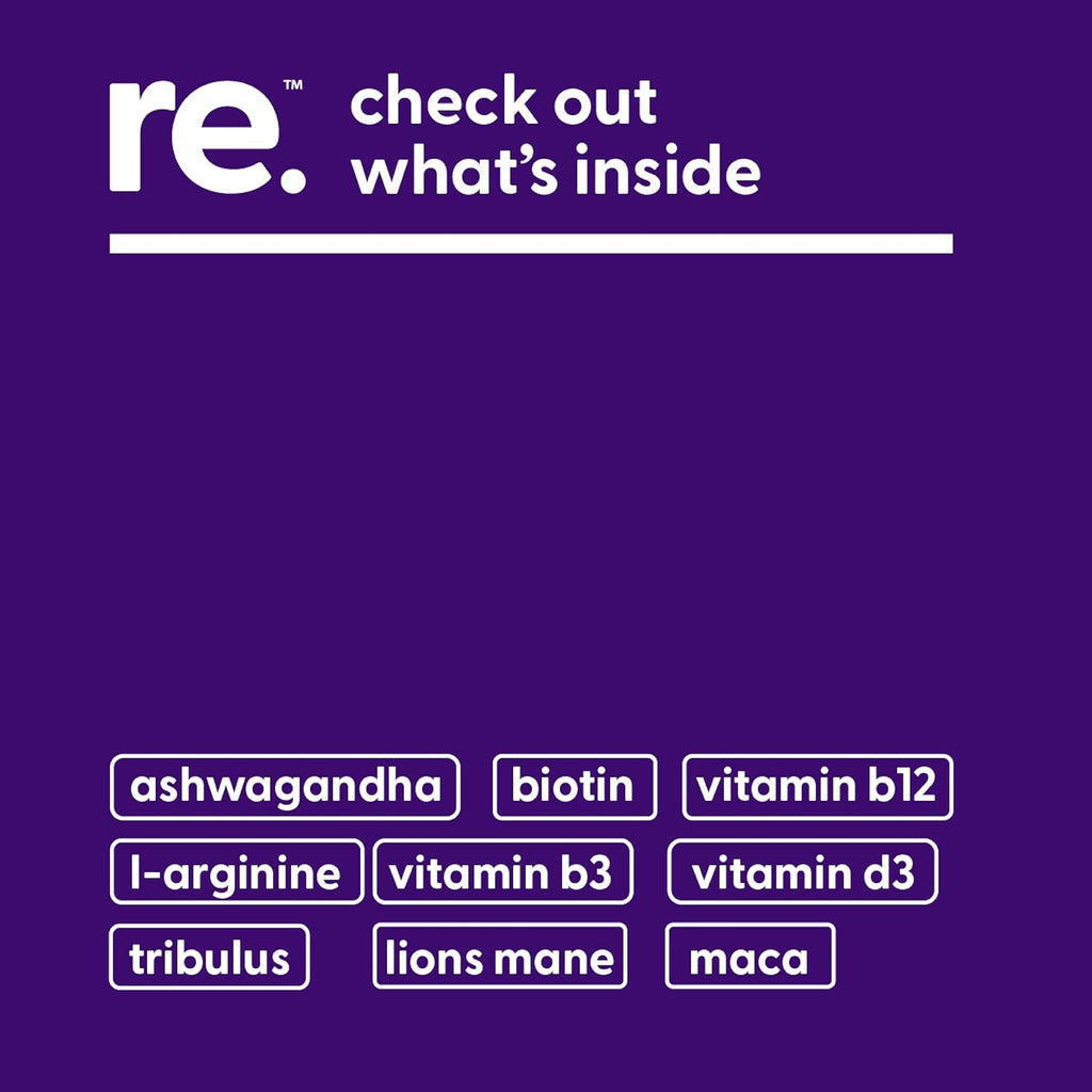 Clear Focus - Complemento para la memoria y concentración con Ashwagandha, Lion's Mane y Ginkgo Biloba, 120 cápsulas