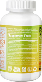NATURION Vitamina C tamponada 1000 mg con Cúrcuma Orgánica - 180 cápsulas veganas