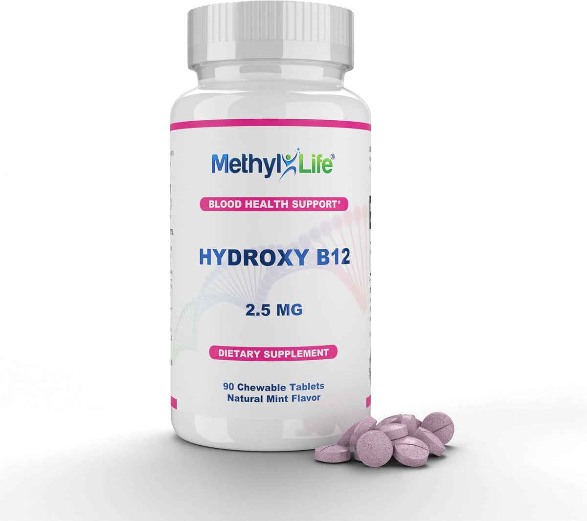 Methyl-Life® Hidroxi B12 Comprimidos Sublinguales – 90 Unidades - görsel 1