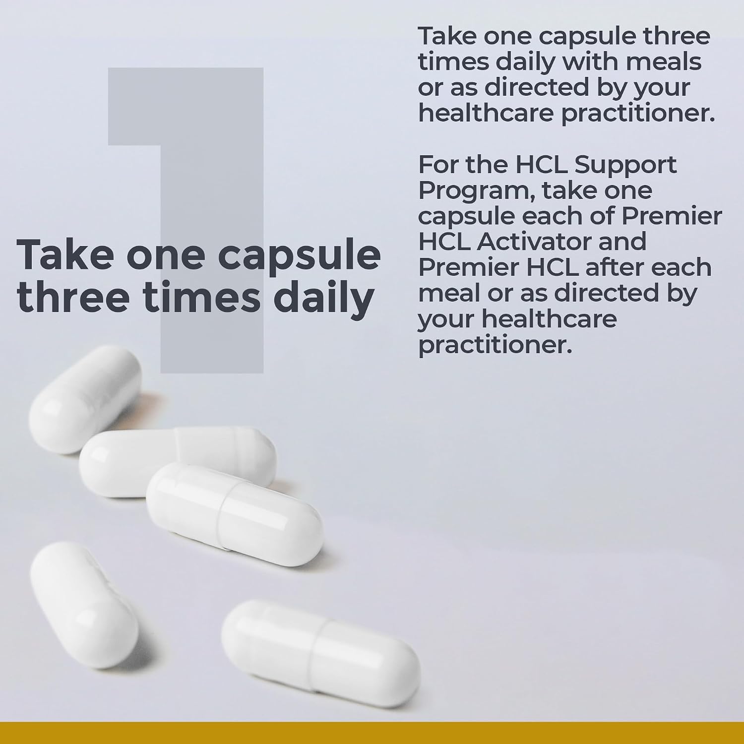Premier Research Labs Premier HCL Activator - Suplemento de Enzimas Digestivas con Pepsina y Hierbas - 90 Cápsulas Vegetarianas