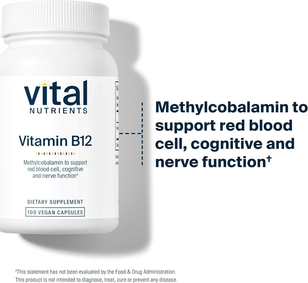 Vital Nutrients Vitamina B12 1000mcg - – Veganos y vegetarianos: La B12 se encuentra principalmente en alimentos – Image 6