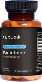 Endur Pantethine de Pantesin® - 300mg, 90 Comprimidos de Liberación Sostenida