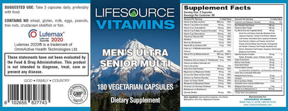 LifeSource Vitamins Multivitamínico Senior – Vitalidad y energía: la vitamina B12 contribuye al metabolismo – Image 2