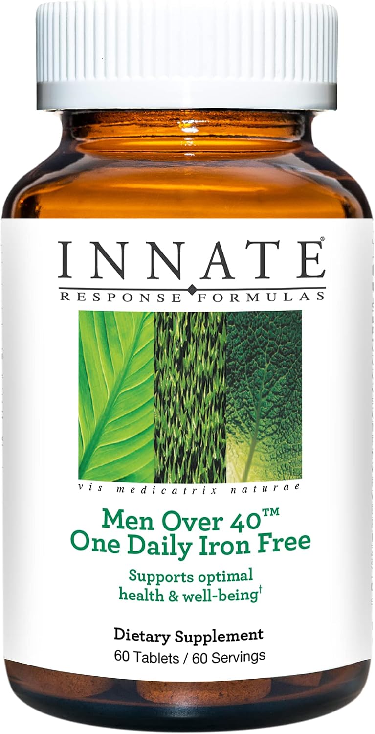 INNATE Response Formulas Multivitamínico para Hombres +40 Sin Hierro - 60 Comprimidos