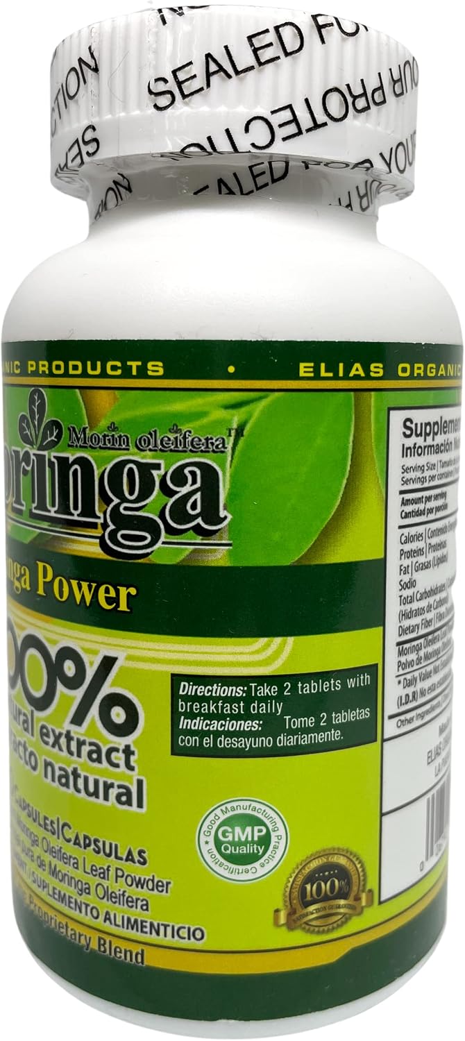 Moringa Power Rica en Vitaminas y Minerales