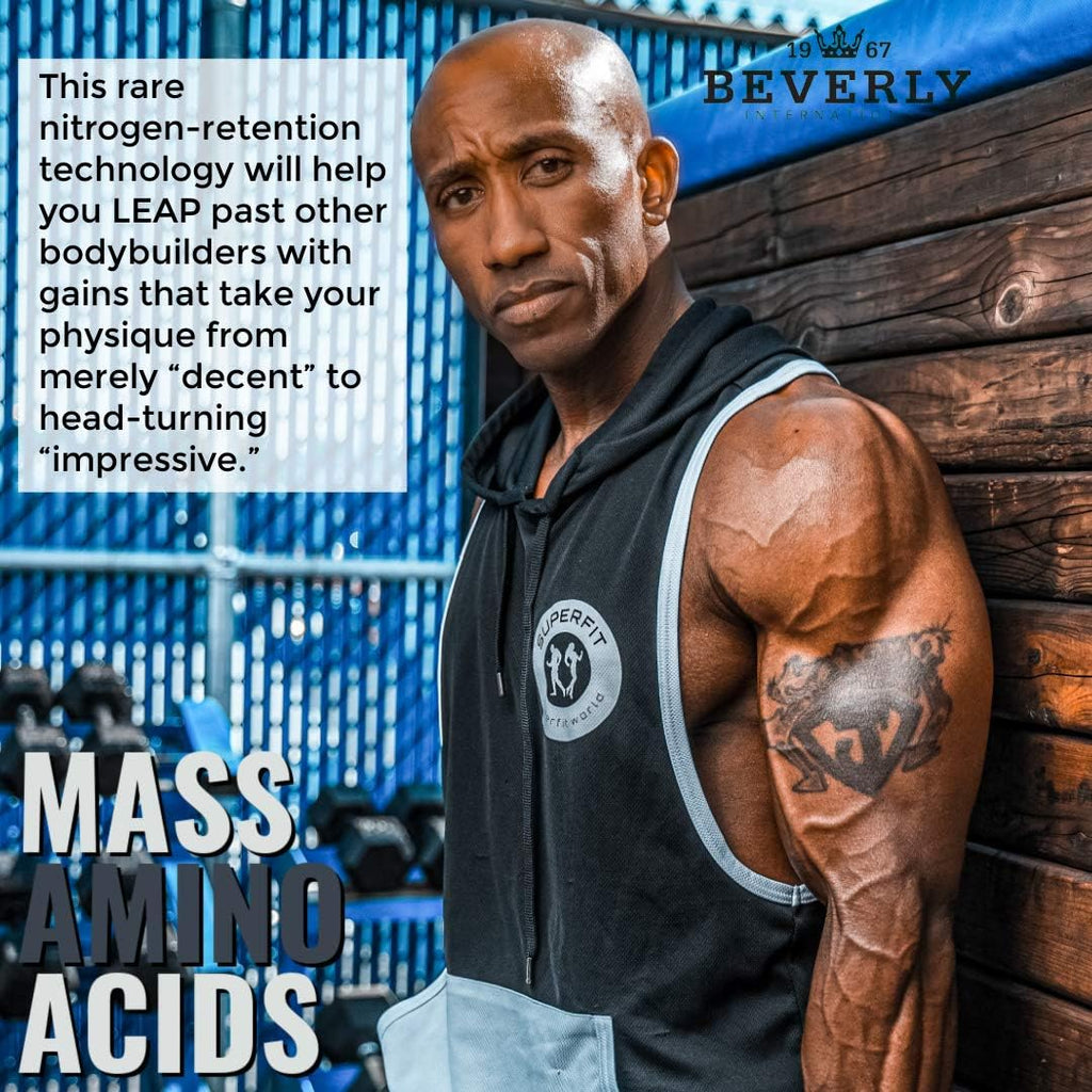 Beverly International Mass Amino Acids, 500 Comprimidos