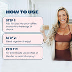 Love Sweat Fitness Miss Congeniality - Suplemento de Ashwagandha, Vitaminas B y Magnesio para Mujeres - Vainilla - 28 porciones