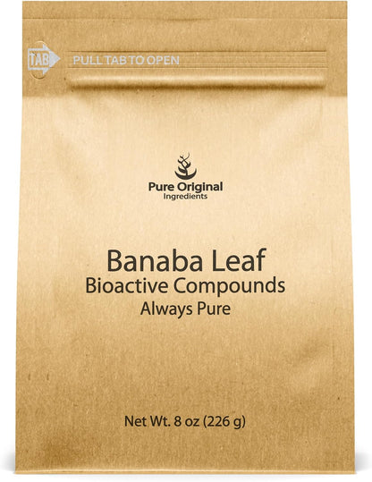 PURE ORIGINAL INGREDIENTS Banaba Leaf Powder (1 lb) Siempre Puro, Sin Rellenos ni Aditivos, No GMO – Image 4
