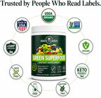 SHOUTGRIIN Green Superfood Powder - Superalimentos Verdes Orgánicos