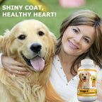 Combo Omega-3 y Cúrcuma para Perros - 120 Chucherías Sabrosas x 2