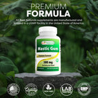 Best Naturals Mastic Gum 500 mg 60 Cápsulas