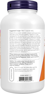 Vitamina C-1000 con Bioflavonoides - 250 Cápsulas Vegetales - NOW Foods