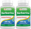 Best Naturals Berberina 500mg - 120 Cápsulas (Paquete de 2)