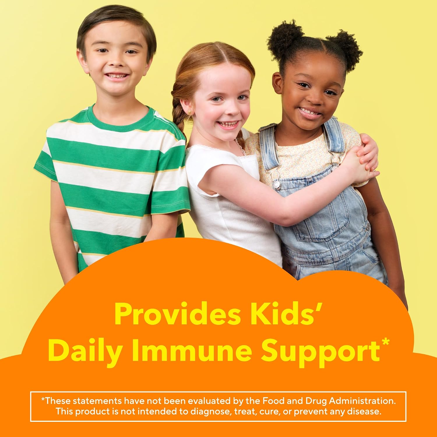 L'il Critters Kids Immune C - Vitamin C and Zinc Gummies for Kids - 190 Gummies - Assorted Fruit Flavor - Gluten-Free and Dairy-Free