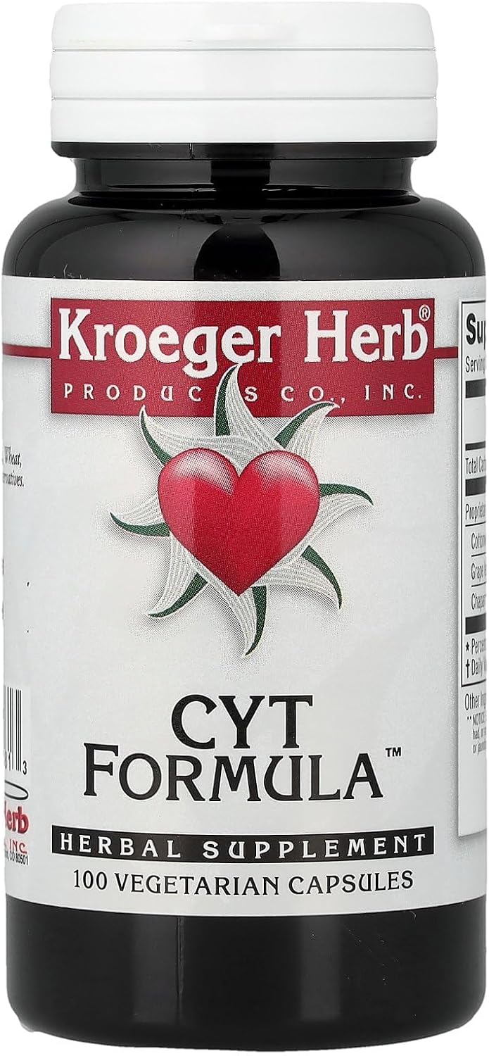 Kroeger Herb CYT Formula Cápsulas, 100 Unidades