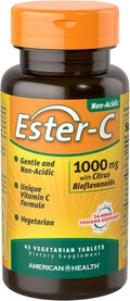 American Health Ester-C con Bioflavonoides Cítricos, 45 Comprimidos