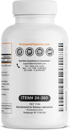 Bronson Vitamina A 10.000 UI - 360 Cápsulas Blandas - Fórmula No-GMO