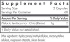 NutriCology Goma de Masticar de Mastic - Chios Mastic Gum - 1000 mg - 120 Cápsulas