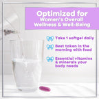 Hello Lovely! Multivitamínico Completo para Mujer con Biotina y Hierro - 120 Cápsulas Blandas